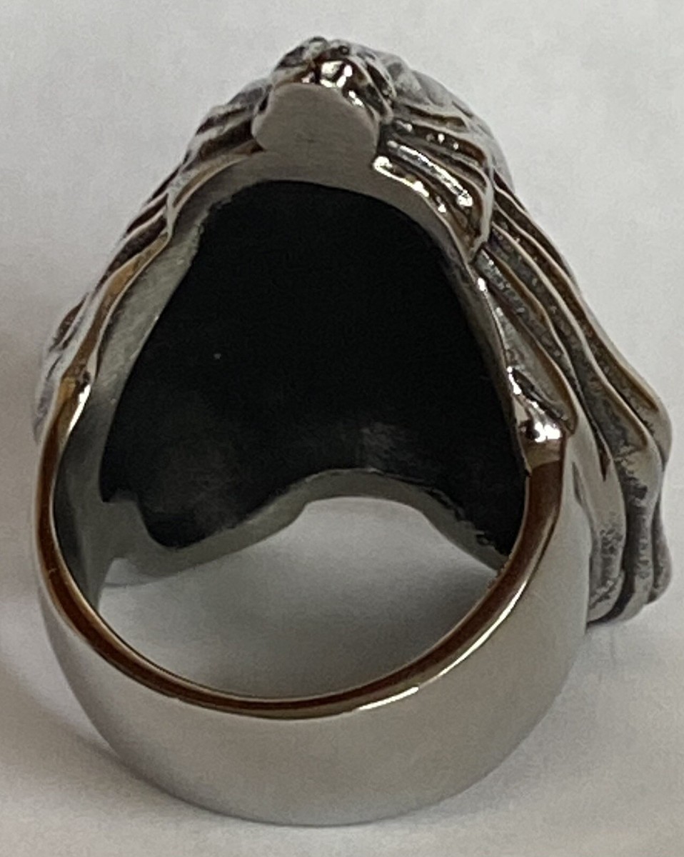 KISS “Gene Simmons” Stainless Steel Ring (Action Figure