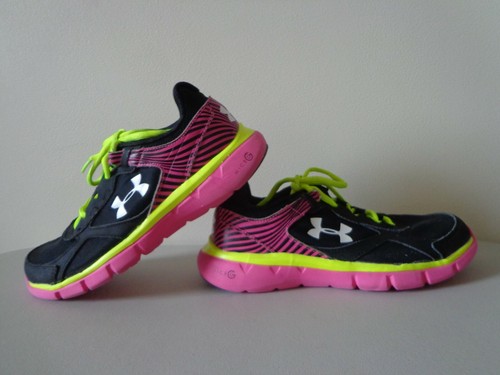 multi colored under armour shoes