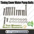 14PCS For HOLDEN 253 304 308 V8 STAINLESS STEEL TIMING COVER / WATER PUMP BOLT