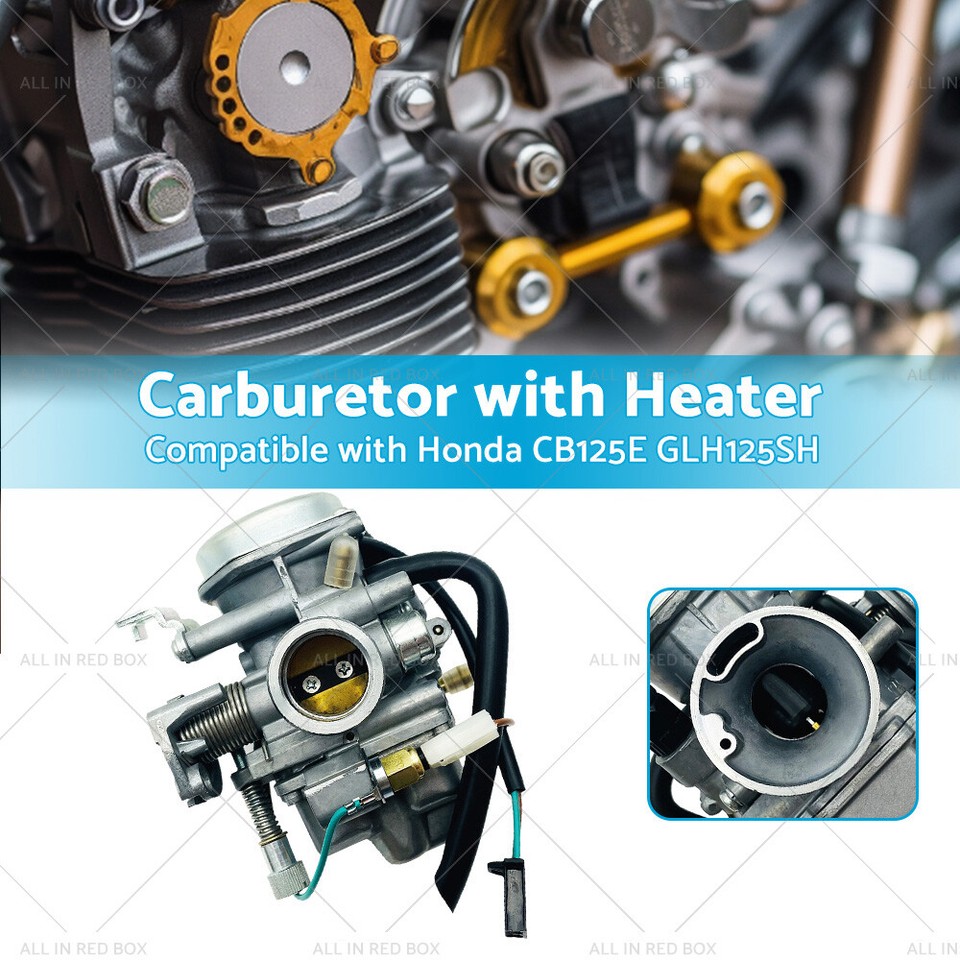 Motorcycle Carburetor with Heater Suitable for Honda CB125E CB125 E