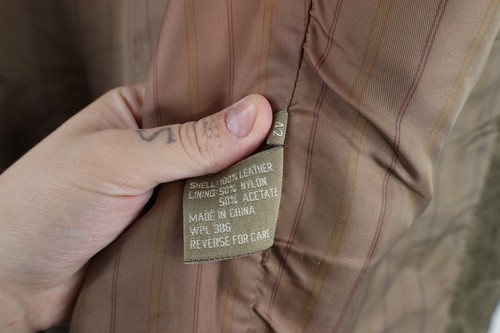 Vintage 90s Streetwear Mens 42 Distressed Suede Leather Buckle Back Vest Green - Picture 14 of 19