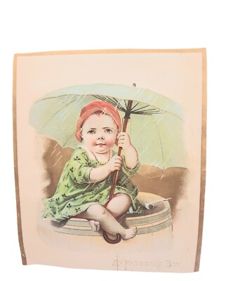Antique Victorian Trade Card XXXX  Coffee St Patrick's Day W.F. McLaughlin Co