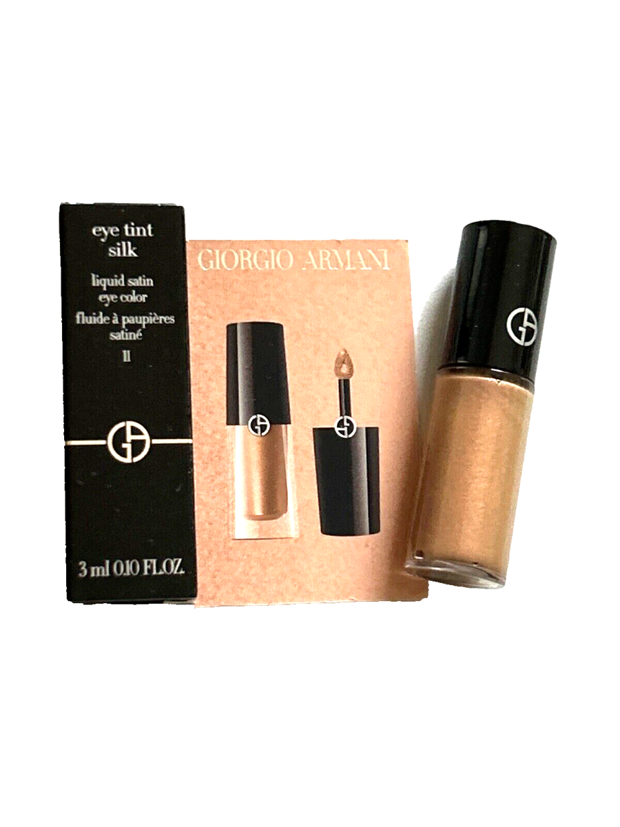 GIORGIO ARMANI EYE TINT SILK #11 ROSE ASHES LIQUID SATIN EYE COLOR