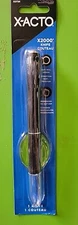 (Pack of 3) X-Acto X2000 Precision Craft Knife, Fine Point, Rubber Grip NEW