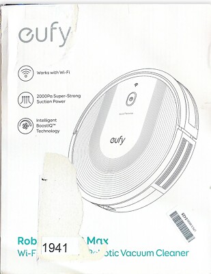 Eufy by Anker Model T2128 Wifi Connected Robo Vacuum Cleaner Eufy by Anker Model T2128 Wifi Connected Robo Vacuum Cleaner