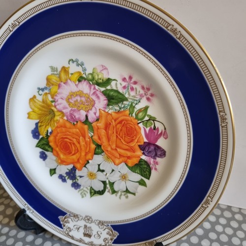 ROYAL WORCESTER Royal Wedding Collectors Plate 1986 Prince Andrew & Sarah - Picture 3 of 7