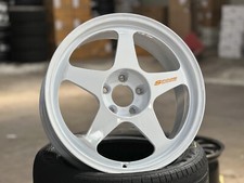 New 18x8.5J AOW SPOON WHITE (4 Wheel) 5x114.3 HONDA CIVIC ACCORD HRV CRV TOYOTA