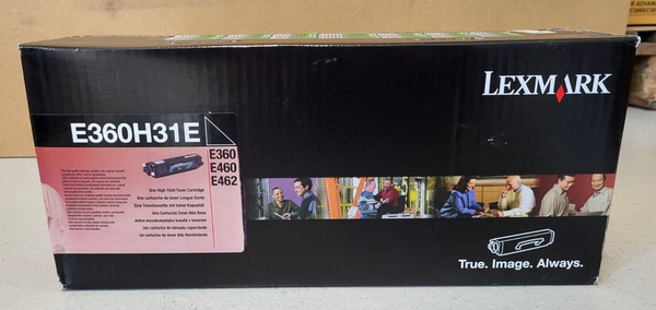 Toner Lexmark E360H31E Schwarz Neu Ovp A-Ware Original E360, E460, E462 Rg Mwst-image