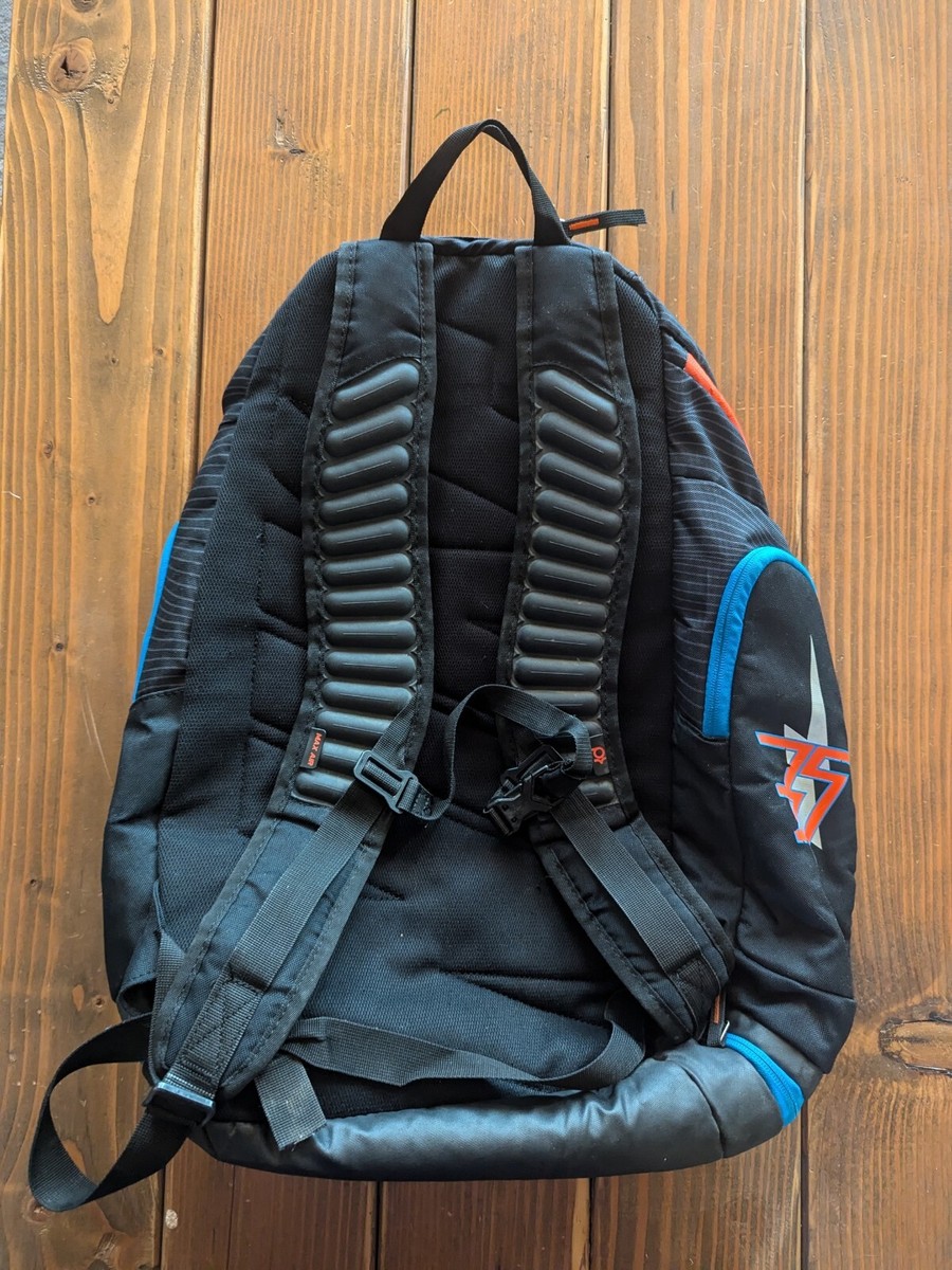 Nike Max Air KD Basketball Backpack Black Orange Blue Kevin Nike Max Air KD Basketball Backpack Black Orange Blue Kevin