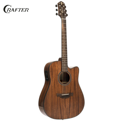 Crafter Able Series Dreadnought Cutaway Acoustic Electric Guitar ABLE D635CE N