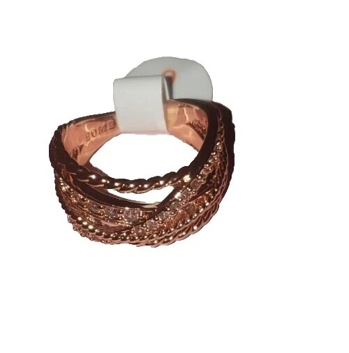 Calcedônia Folheado a Ouro Rosé Fashion Jewelry