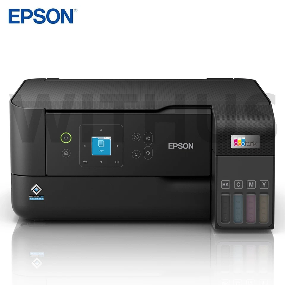 EPSON EcoTank L3560 Wi-Fi All-in-One Ink Tank Printer Print Scan Copy -Tracking_ - Image 3 of 4