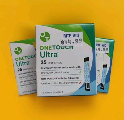(75ct) ️One Touch Ultra | Blue Test Strips | New Sealed | EXP. August 2025