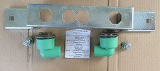 Aquatherm,Fusiotherm,90°Bogen,20mm,Montageeinheit,3/4"AGx1/2"IG mit Gegenmutter