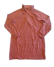 Women's Toad & Co Longsleeve Dress Outdoor Red SIZE LARGE