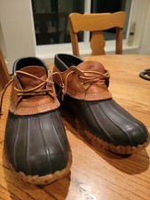 LL Bean Classic Maine Hunting Shoe Insulated Waterproof Muds mens 9 Womens 10.5*