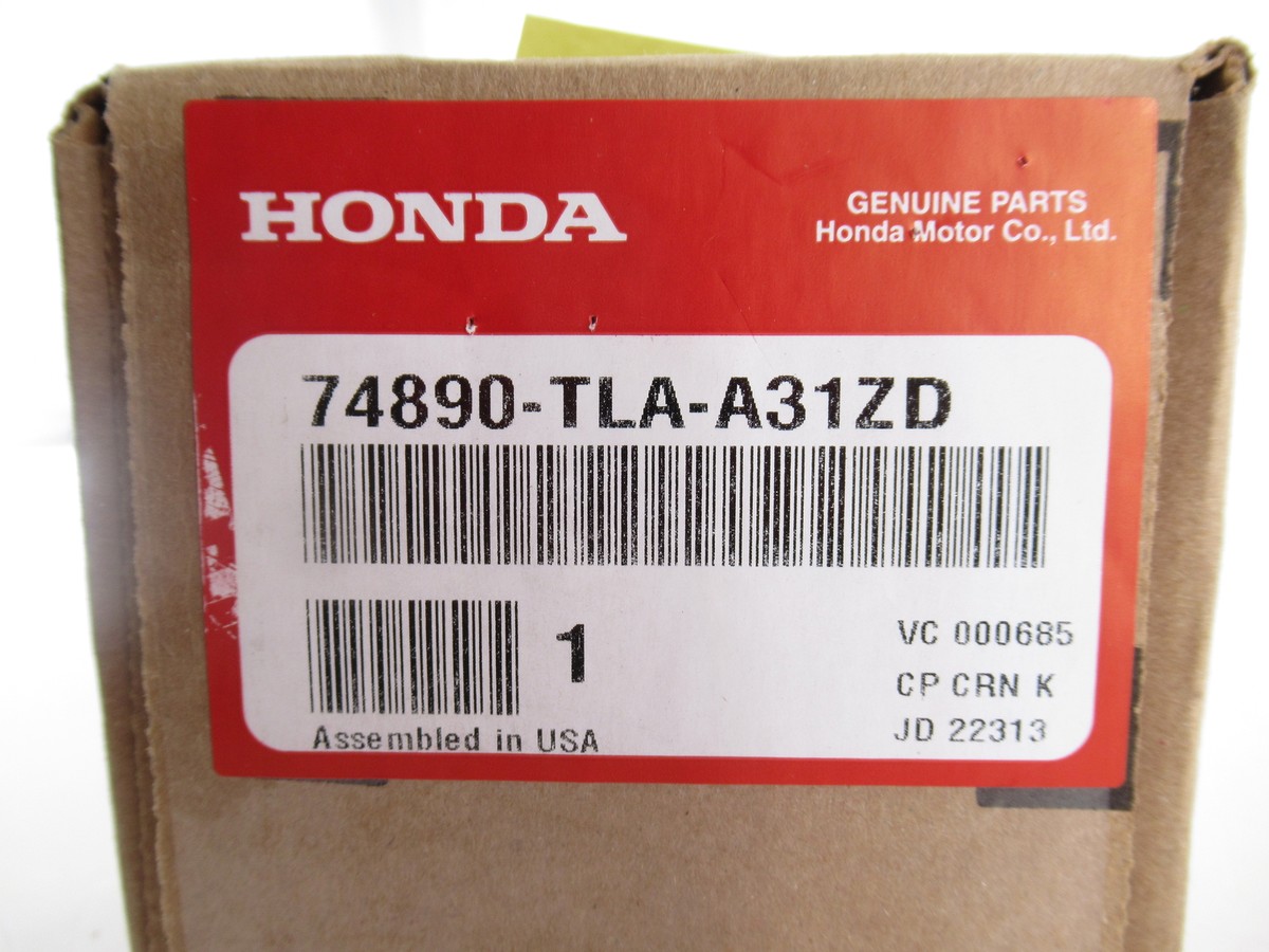 Genuine OEM Honda 74890-TLA-A31ZD L gate License Molding Finish