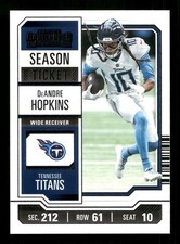 2023 Panini Contenders - Season Ticket #95 DeAndre Hopkins