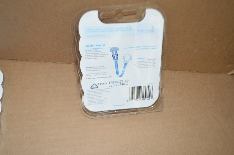 MAM Clip Pacifier Keeper Wildlife, All Ages, BPA FREE - Image 2 of 2