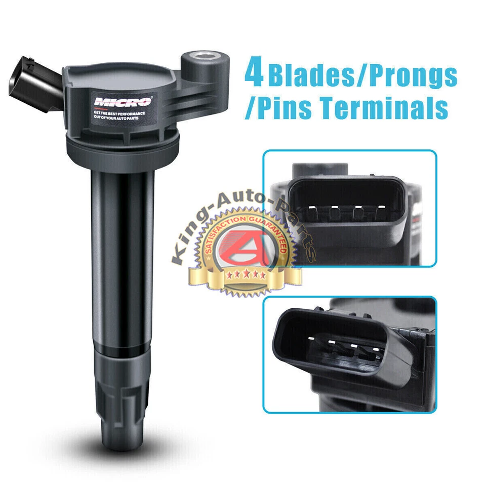 6x OEM Quality Ignition coil & spark plug for Toyota Camry Sienna Lexus ES330 Foto 2 de 4