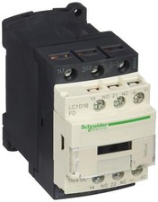 Contacteur de puissance Schneider Electric LC1D18FD 18 A 110 V DC montage sur...