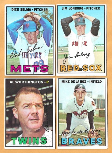 1967 Topps baseball - Less than EX - You Pick 'Em - Picture 217 of 254