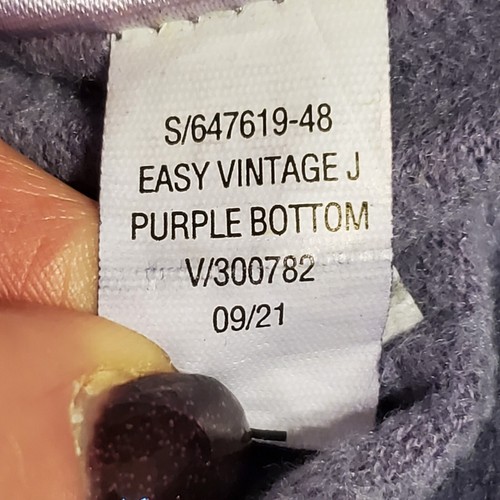 Old Navy Girls Easy Vintage J Purple Bottoms Small - Picture 7 of 8