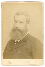 B9290~ Nadar France -Daniel Wilson Son-In-Law President Jules Grevy Cabinet Card