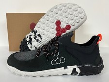 NEW VivoBarefoot Tracker Decon Low FG2 Black Leather Minimalist Barefoot Shoes