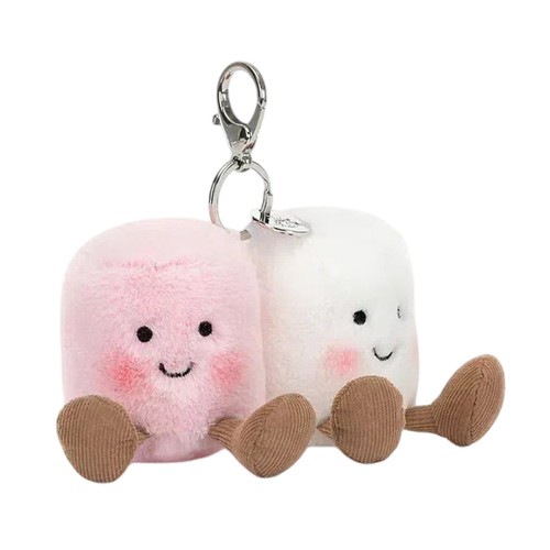 Jellycat Fun Marshmallow Bag Hanging Plush Doll Pendant Gift Keychain 5.91inch