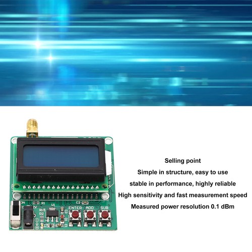 RF Power Meter Attenuation Logarithmic Detector Amplifiers -75 To +16dBm. - Picture 15 of 22