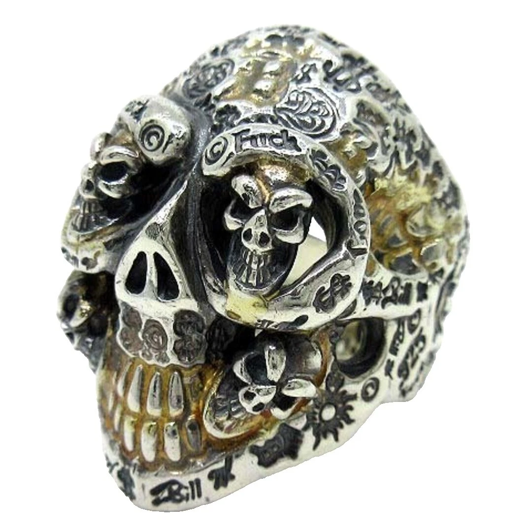 Leather 10 Ring Fashion Rings