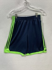 Adidas Activewear Boys Size XL 18/20 Blue Green Shorts