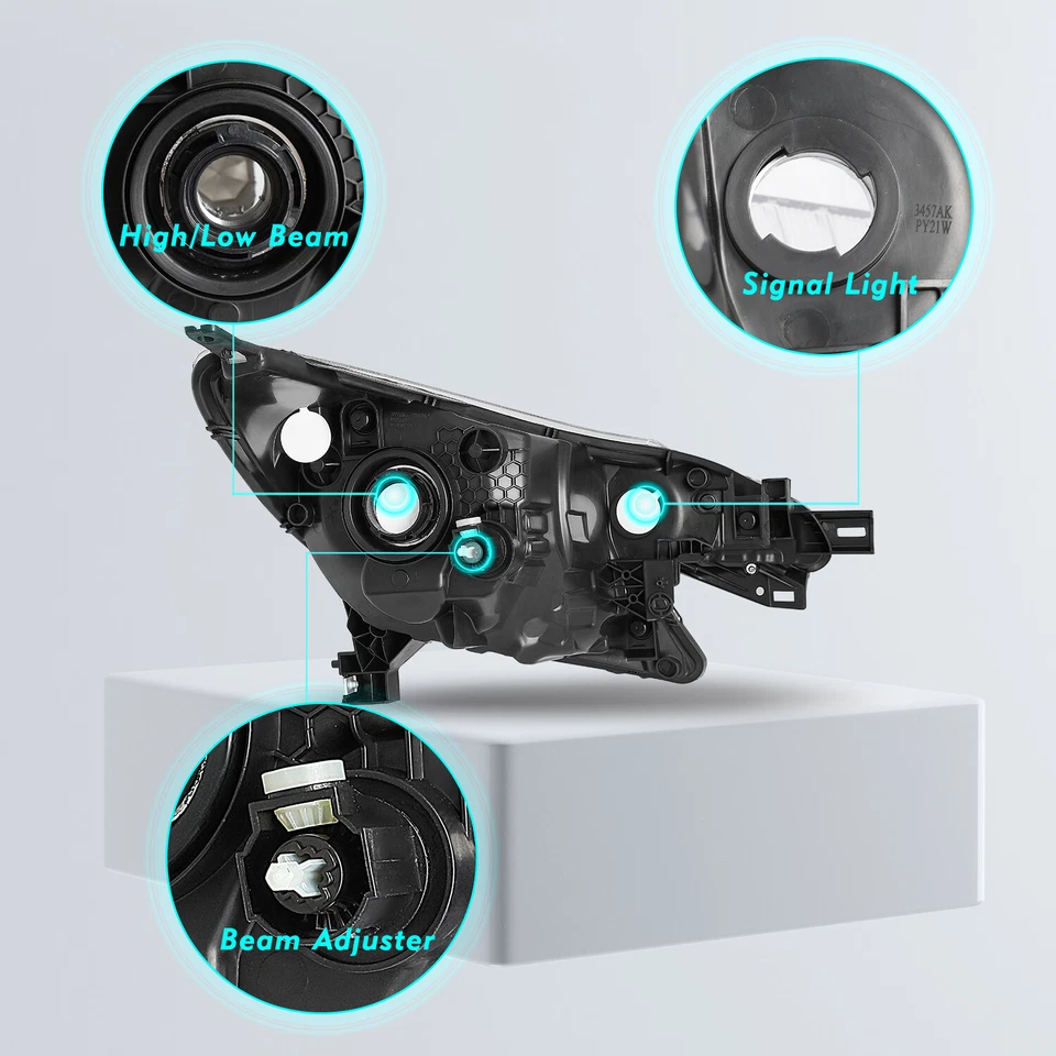 Левая фара в сборе со стороны водителя для Nissan Versa Note 2014 2015 2016 годов выпуска - Изображение 3 из 4