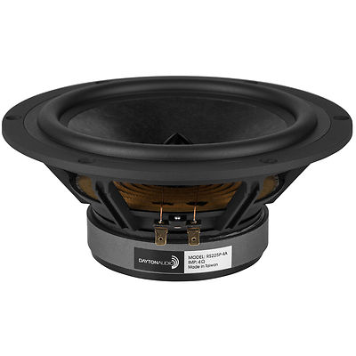 Dayton Audio RS225P-4A 8'' Reference Paper Woofer 4 Ohm