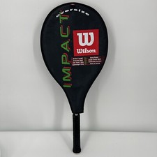 EUC Wilson Impact Oversize L3 Tennis Racquet Racket With Cover 4 3/8 New Tape