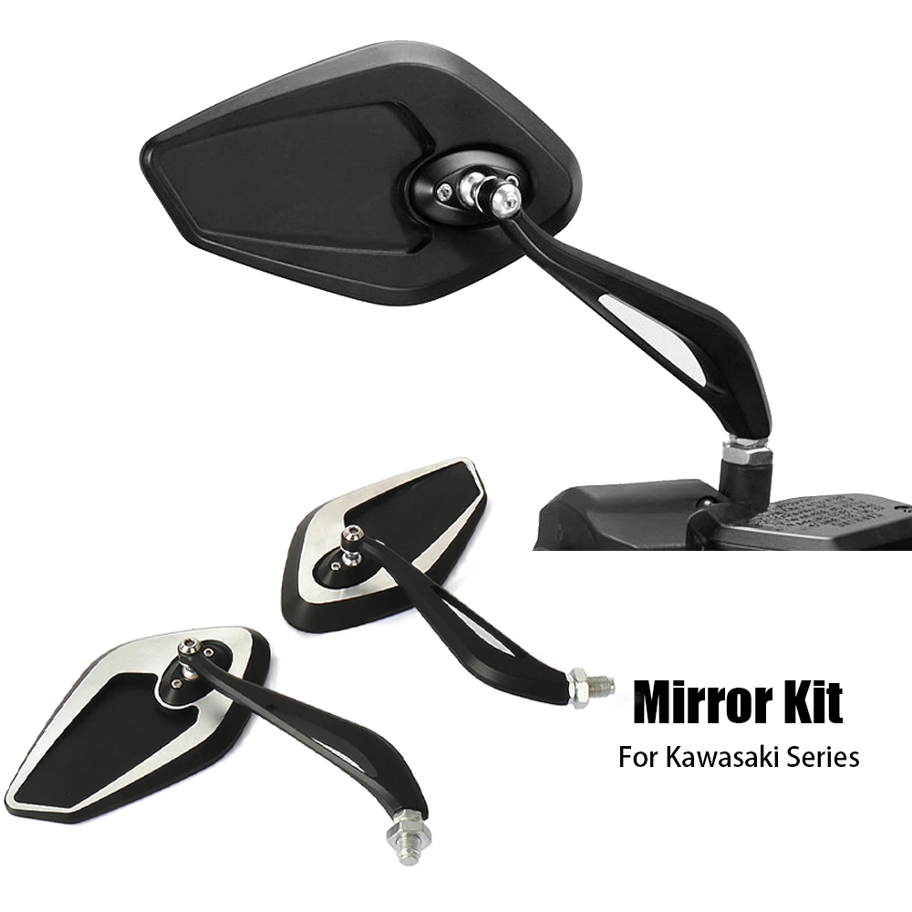 Rearview Mirrors Side Mirror For Kawasaki W650 W800 Z 1000 Z1000