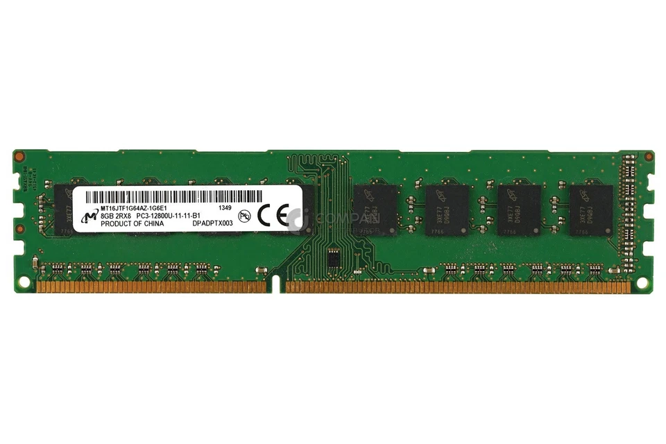 698651-154 HP MEMORY 8GB 2RX8 PC3-12800U DDR3 - Immagine 3 di 4