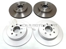 JUEGO DE DISCOS DE FRENO DELANTEROS Y TRASEROS HONDA CIVIC 1.6 2002-2006 NUEVO (SOLO 4 CLAVOS)