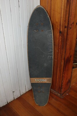 DREGS   38'' Titus Kinimaka Lava Longboard Skateboard w/ Revenge Trucks