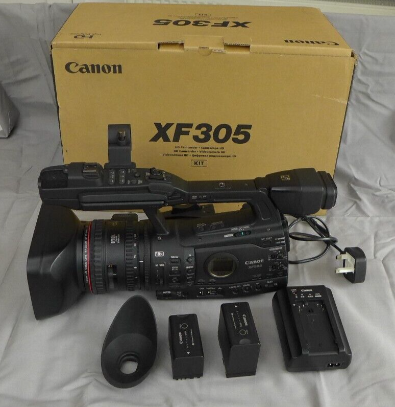 Canon XF305 HD Professional Camcorder eBay