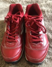 Ringor  Size 6 Red Softball Turf Cleats EUC