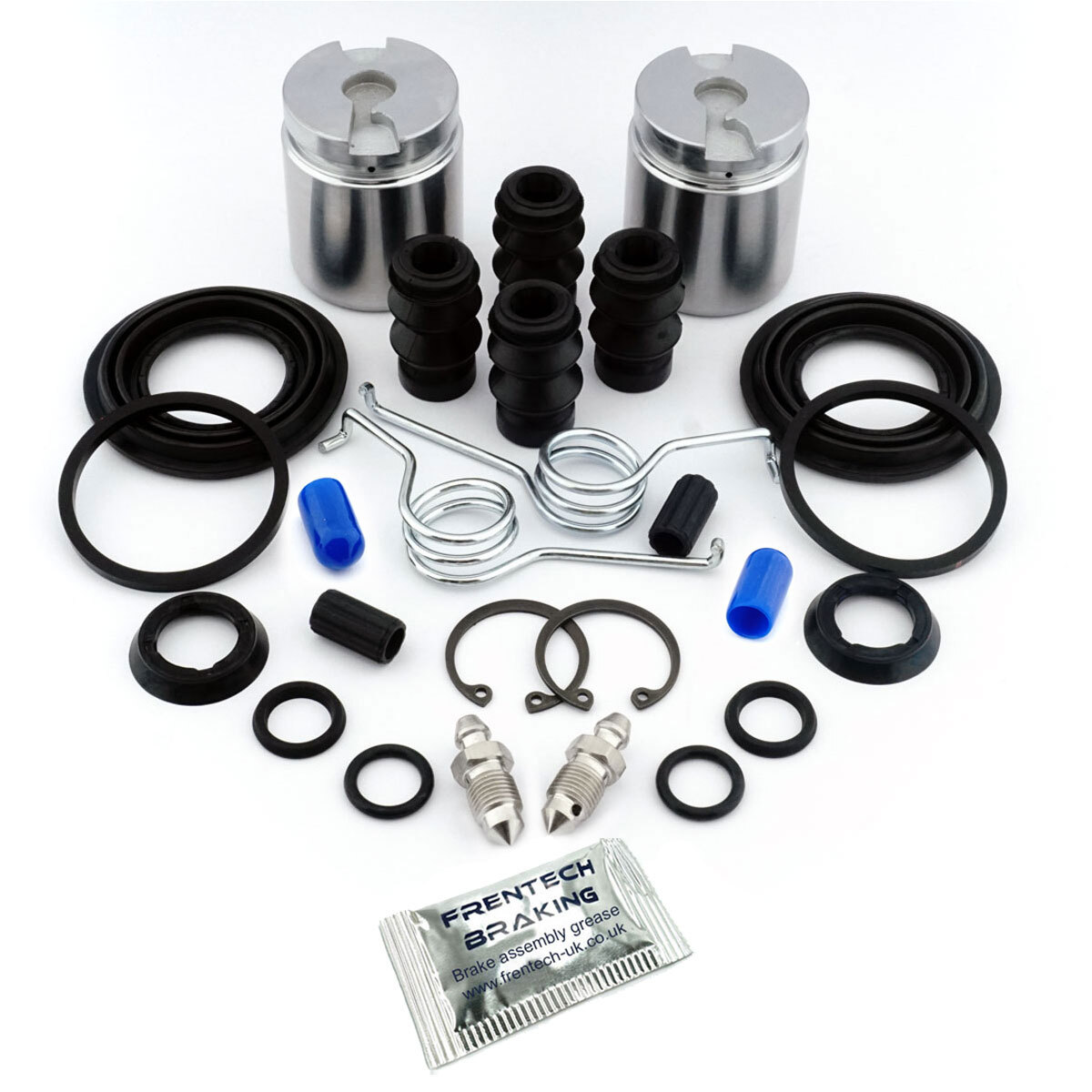 For Vauxhall Movano MK1 (1998-2010) 2x Rear Brake Caliper Repair Kits & Pistons