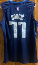 Autographed NBA Luca Doncic Mavericks Jersey-with Certificate Of Authenticity