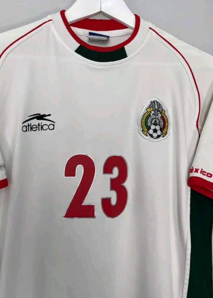 Atletica Mexico 2002 World Cup Jorge Campos Jersey Size Rare Large