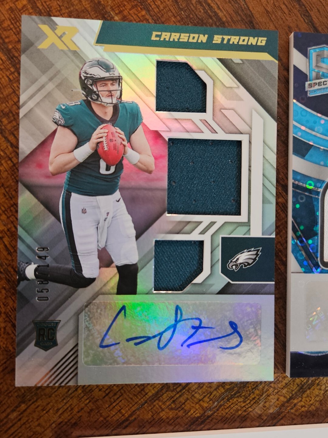 (5) 2020 & 2022 PANINI FOOTBALL ROOKIE PATCH AUTO d RPA CARDS NMMT