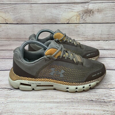 Under Armour Infinite Hovr Womens Size Shoes Gray Orange Running
