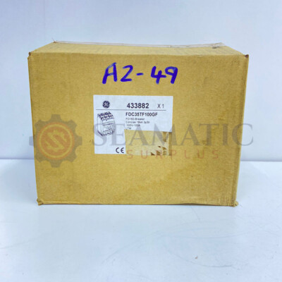 General Electric FDC35TF100GF Formgehäuse-Leistungsschalter 100 A 500 V 3P, A...