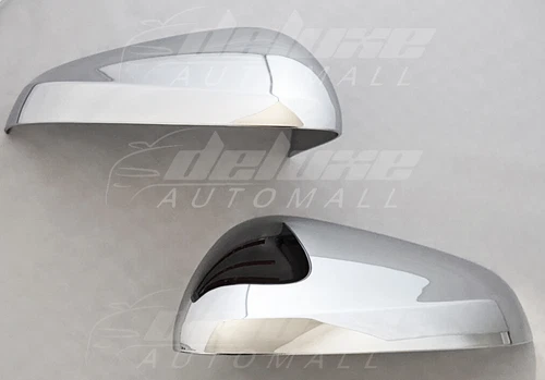 Chrome Stick-On TOP Mirror Covers FOR 2021-2023 Chevy Trailblazer (Right + Left)