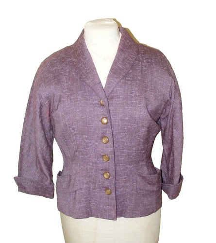 Pendleton Wool Tailored Jacket Unisex M Purple Vintage 70s | eBay